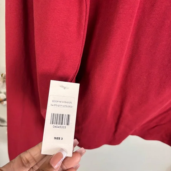 Fashion to Figure Ring Detail top Top NWT Size 3X - Picture 4 of 4